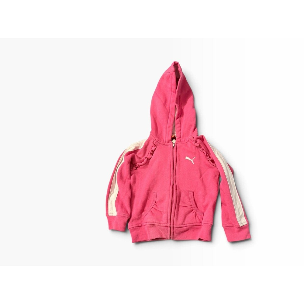Girls toddler puma zip up hoodie sweatshirt